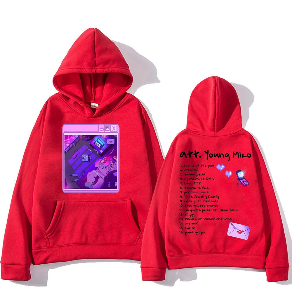 Young Miko Hoodie – Att. Album Red