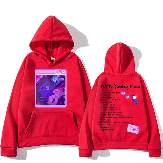 Young Miko Hoodie – Att. Album Red
