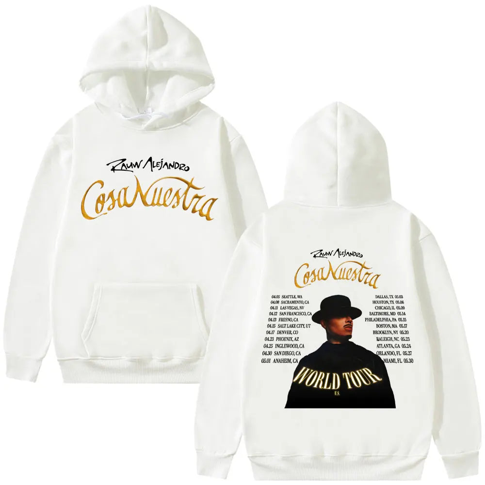 Rauw Alejandro Cosa Nuestra World Tour Hoodie - Beige