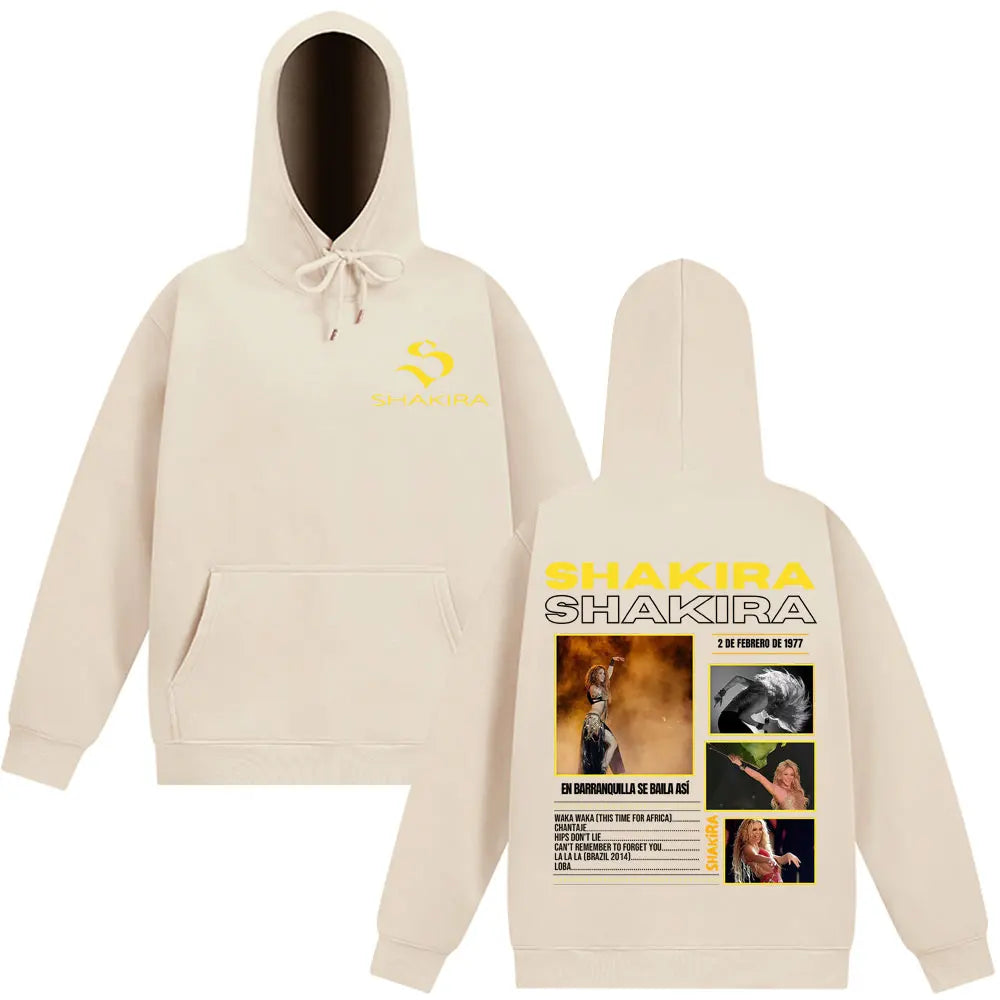 Shakira World Tour 2025 Hoodie – Beige