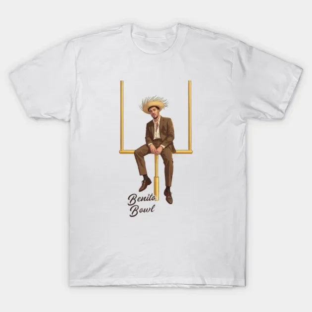 Bad Bunny Goalpost Graphic T-Shirt White