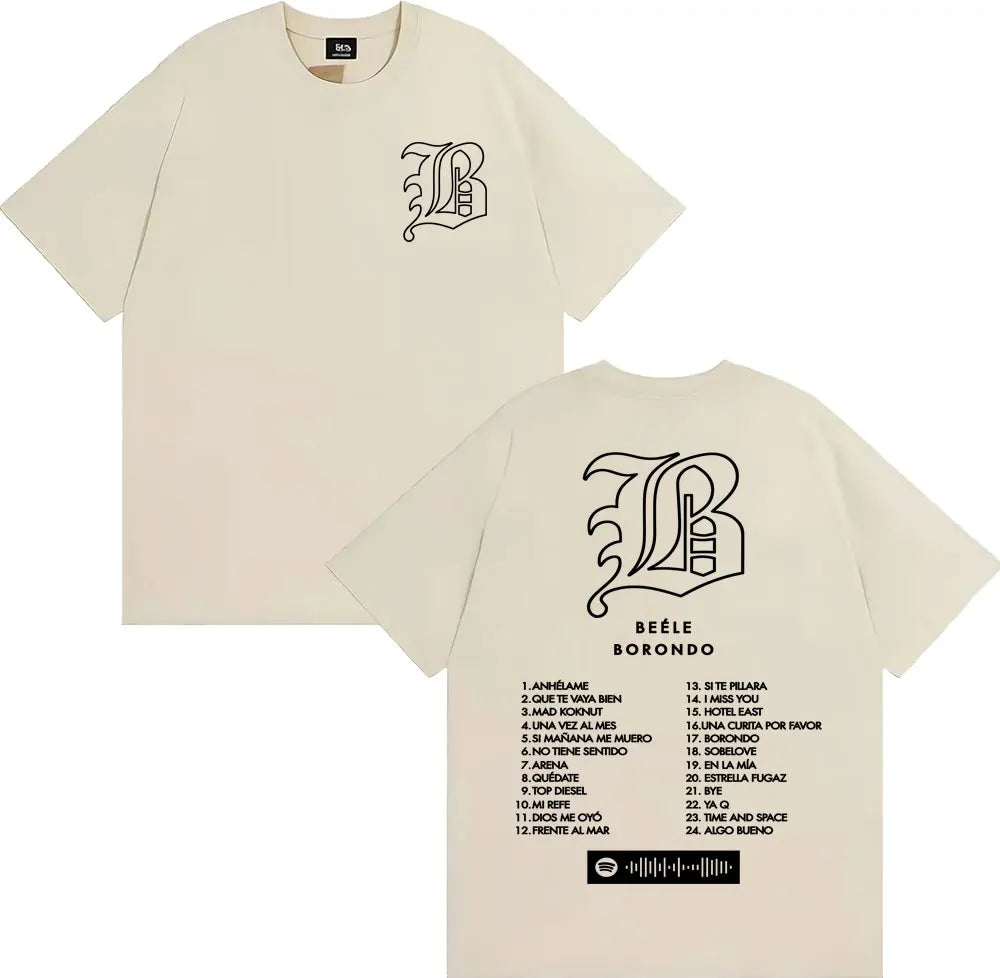 Beéle Borondo Tour Music T-Shirt - Red