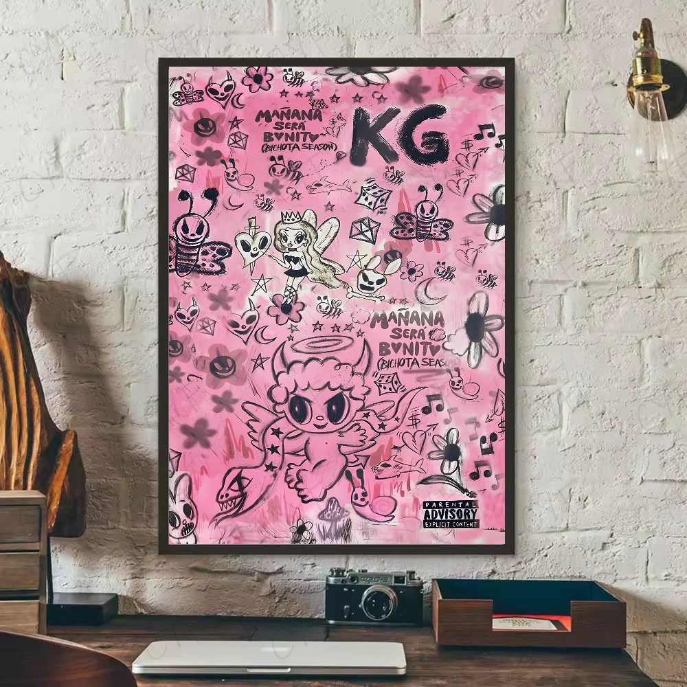 Karol G Poster – Pink Bichota Graffiti