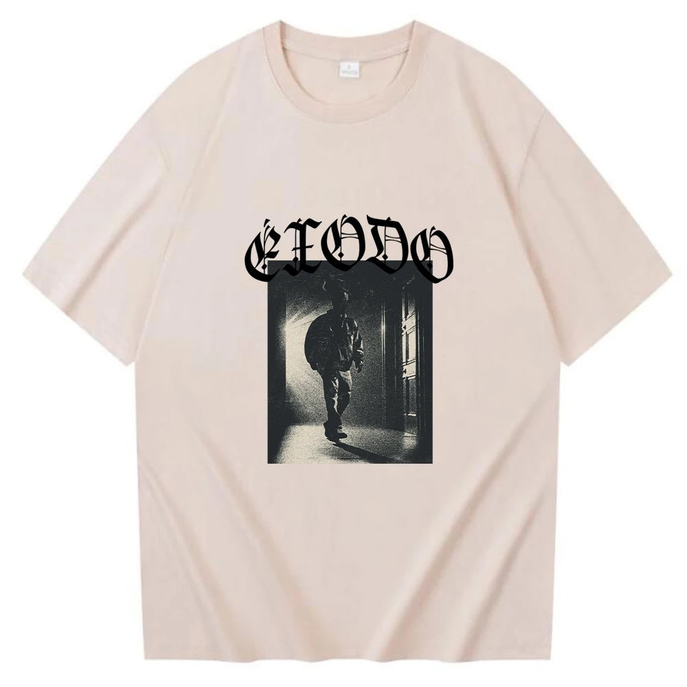 Peso Pluma "Éxodo" Beige T-Shirt