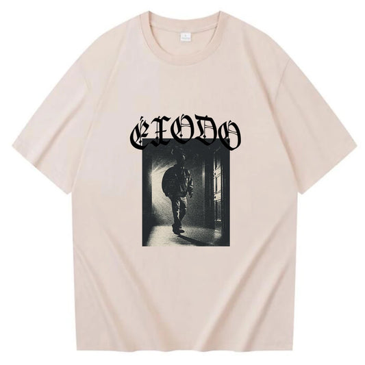 Peso Pluma "Éxodo" Beige T-Shirt