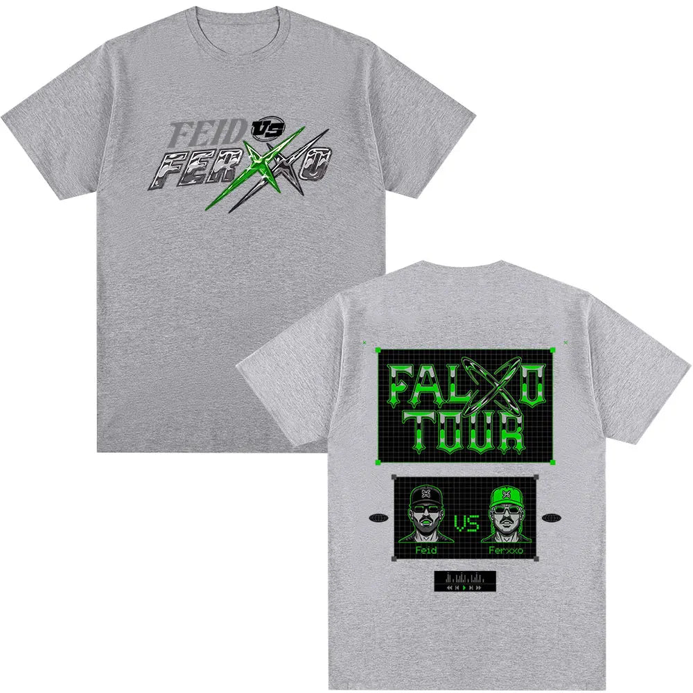 Feid EL GREEN PRINT: La Saga PALXO TOUR FEID VS FERXXO T-Shirt