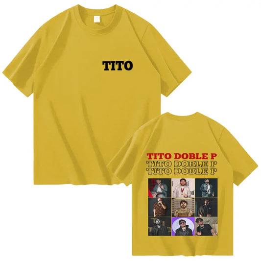 Tito Double P Trendy Album T-Shirt – Yellow