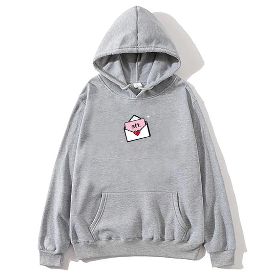 Young Miko “Att. Letter” Hoodie – Gray