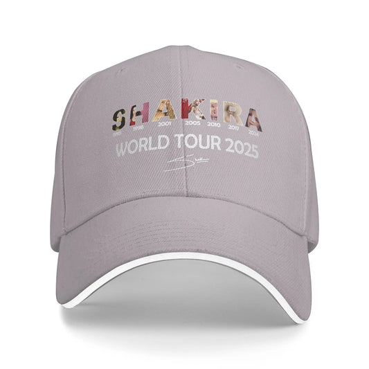 Shakira World Tour 2025 Baseball Cap (Gray)