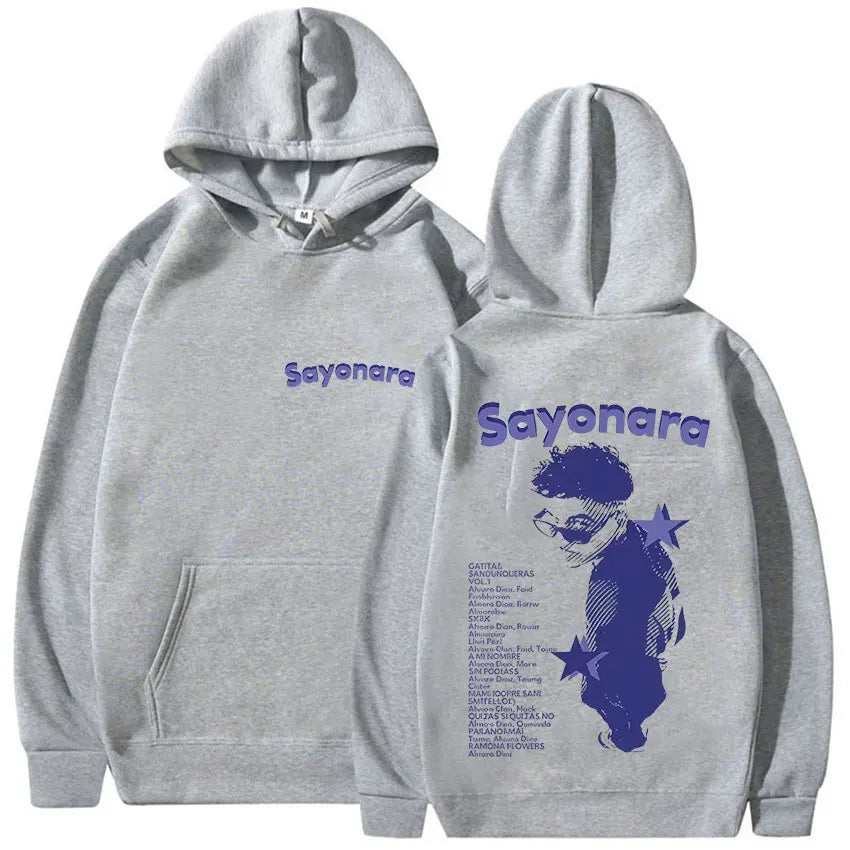 Alvaro Diaz Sayonara Tour Hoodie – Gray