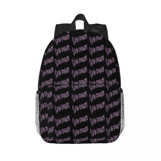 Junior H Sad Boyz Logo Backpack – Purple