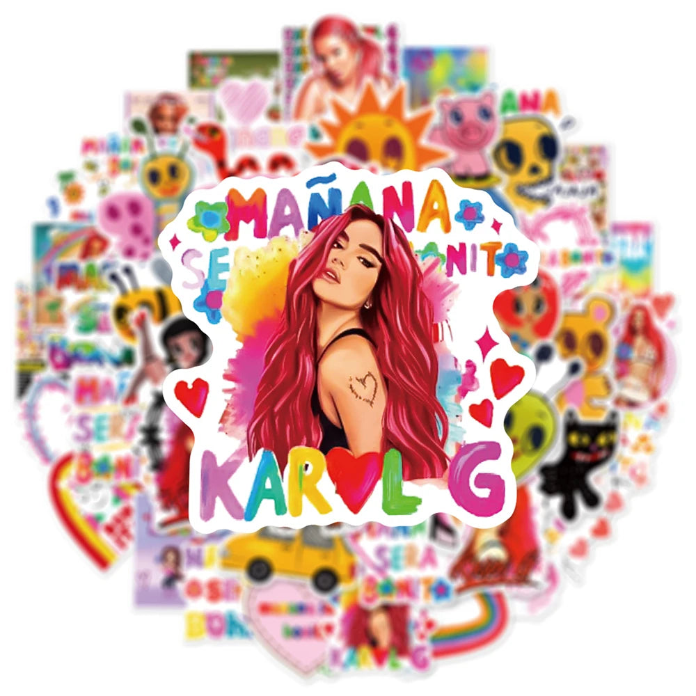 Karol G Stickers – Mañana Será Bonito (30 PCS)