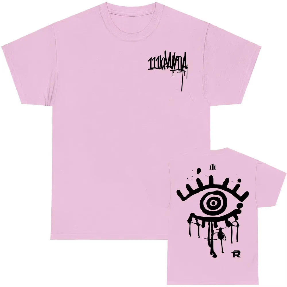 111XPANTIA T-Shirt – Fuerza Regida Pink Grunge