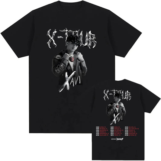 Xavi X-Tour Concert T-Shirt – Black
