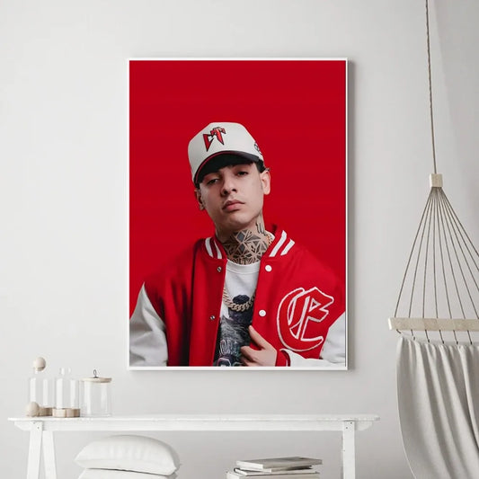 Natanael Cano Poster – Red Varsity