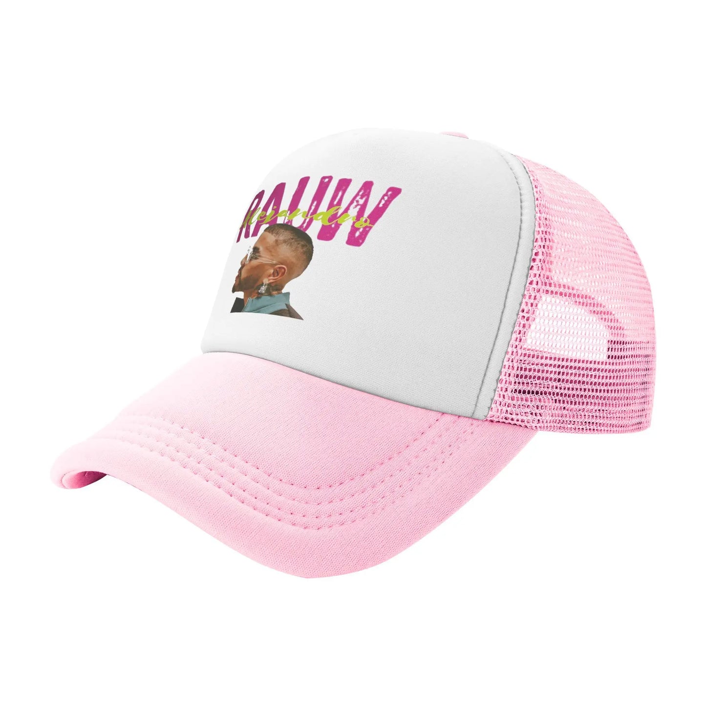 Rauw Alejandro Mesh Trucker Cap (Blue)