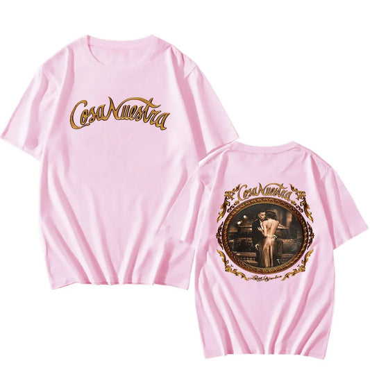 Rauw Alejandro T-Shirt – Cosa Nuestra Pink