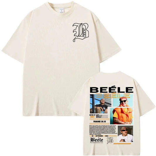 Beéle Panama Borondo Tour Album T-Shirt – Beige