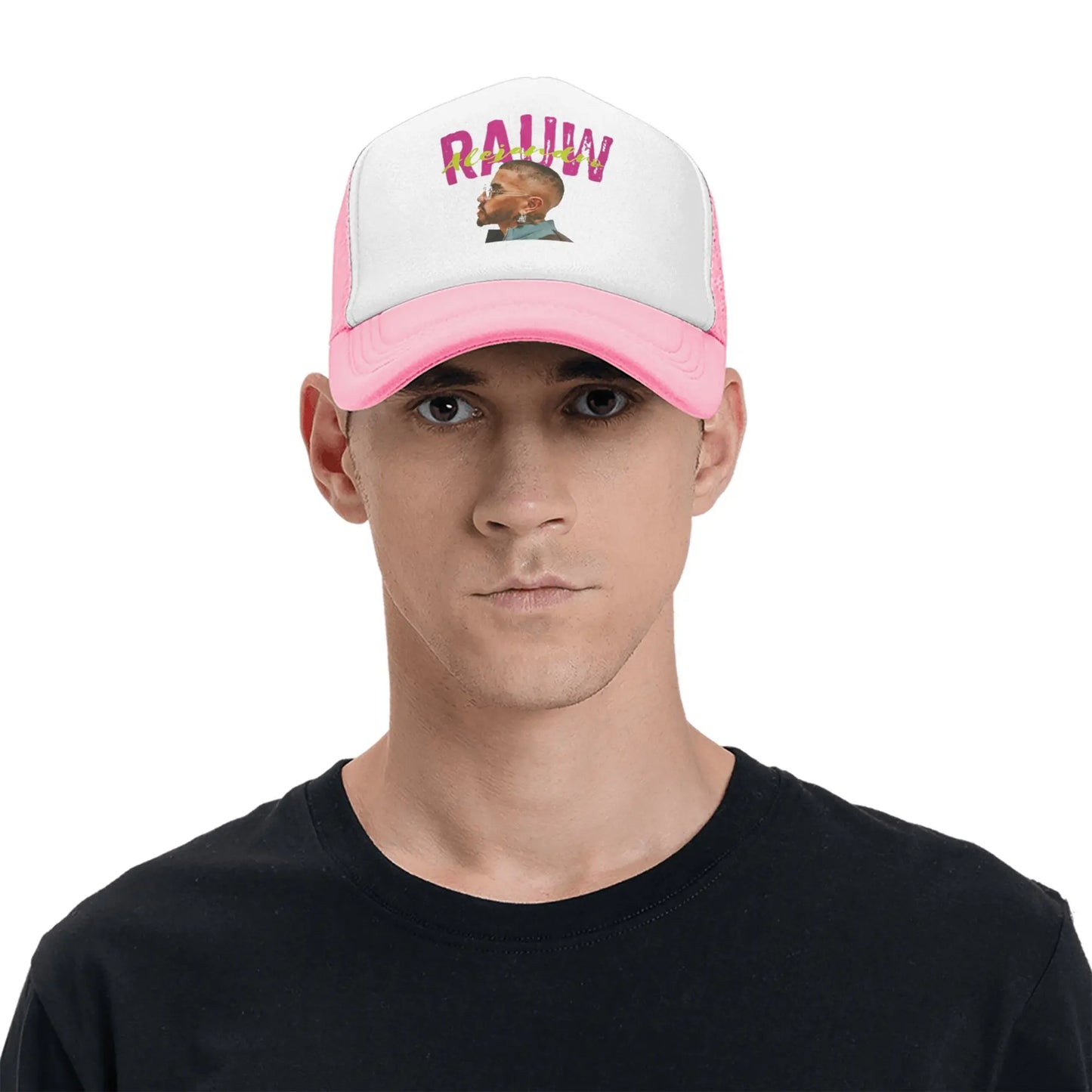 Rauw Alejandro Mesh Baseball Cap (Orange)