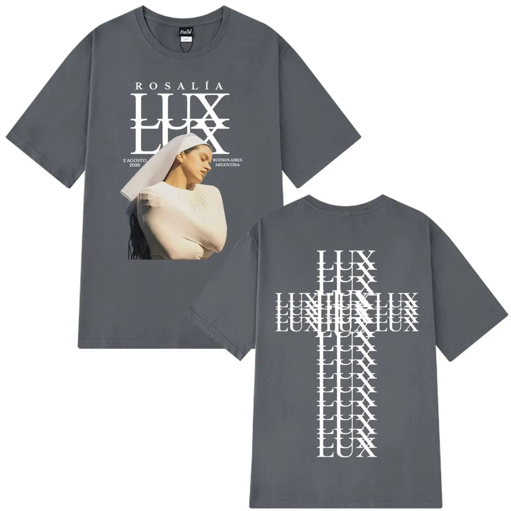Rosalía LUX 2026 Tour T-Shirt – Dark Grey
