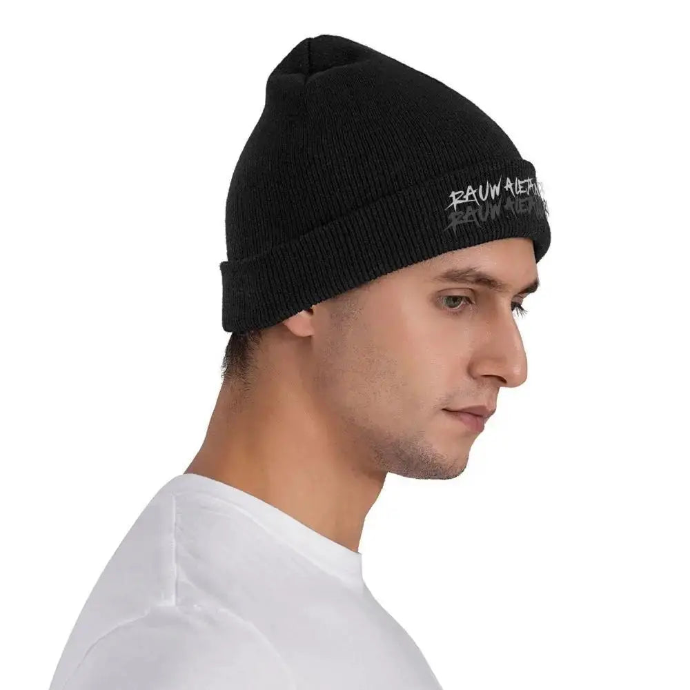 Rauw Alejandro Knit Beanie (Blue)