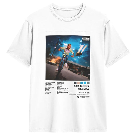 Bad Bunny YHLQMDLG T-Shirt – White