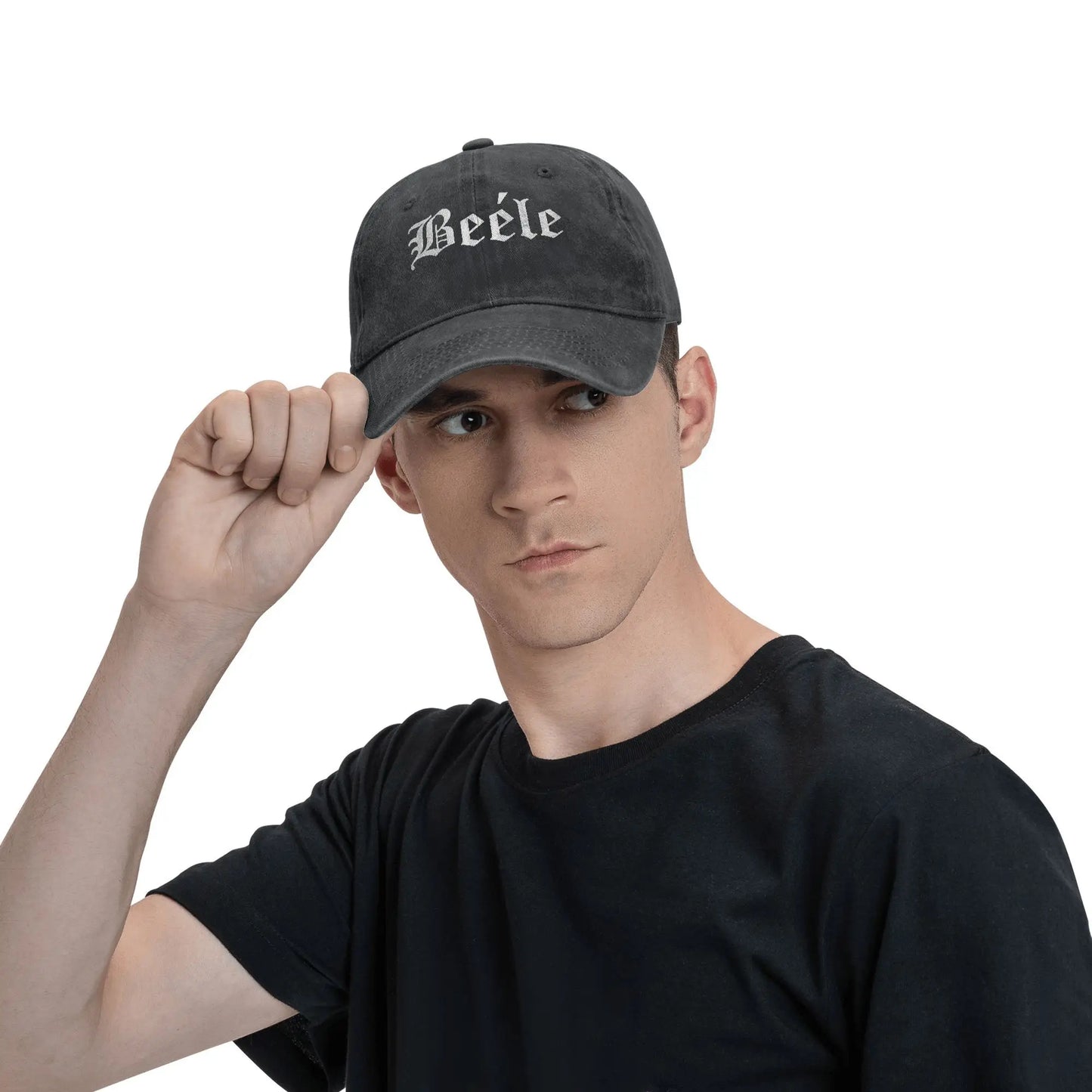 Beéle Rapper Cap – Beige Vintage