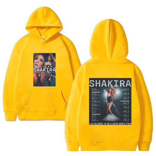 Shakira Hoodie – “Las Mujeres Ya No Lloran” World Tour Yellow