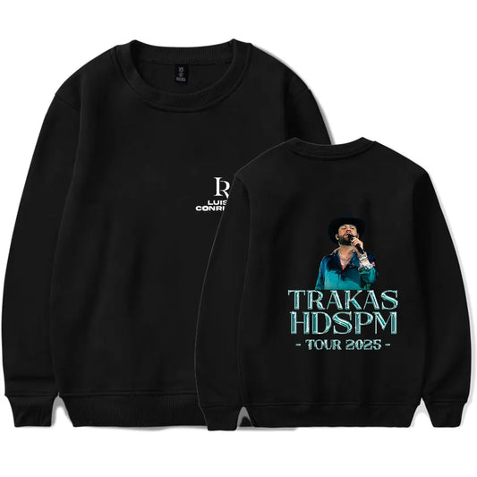 Luis R Conriquez Trakas HDSPM Tour 2025 Black Sweatshirt