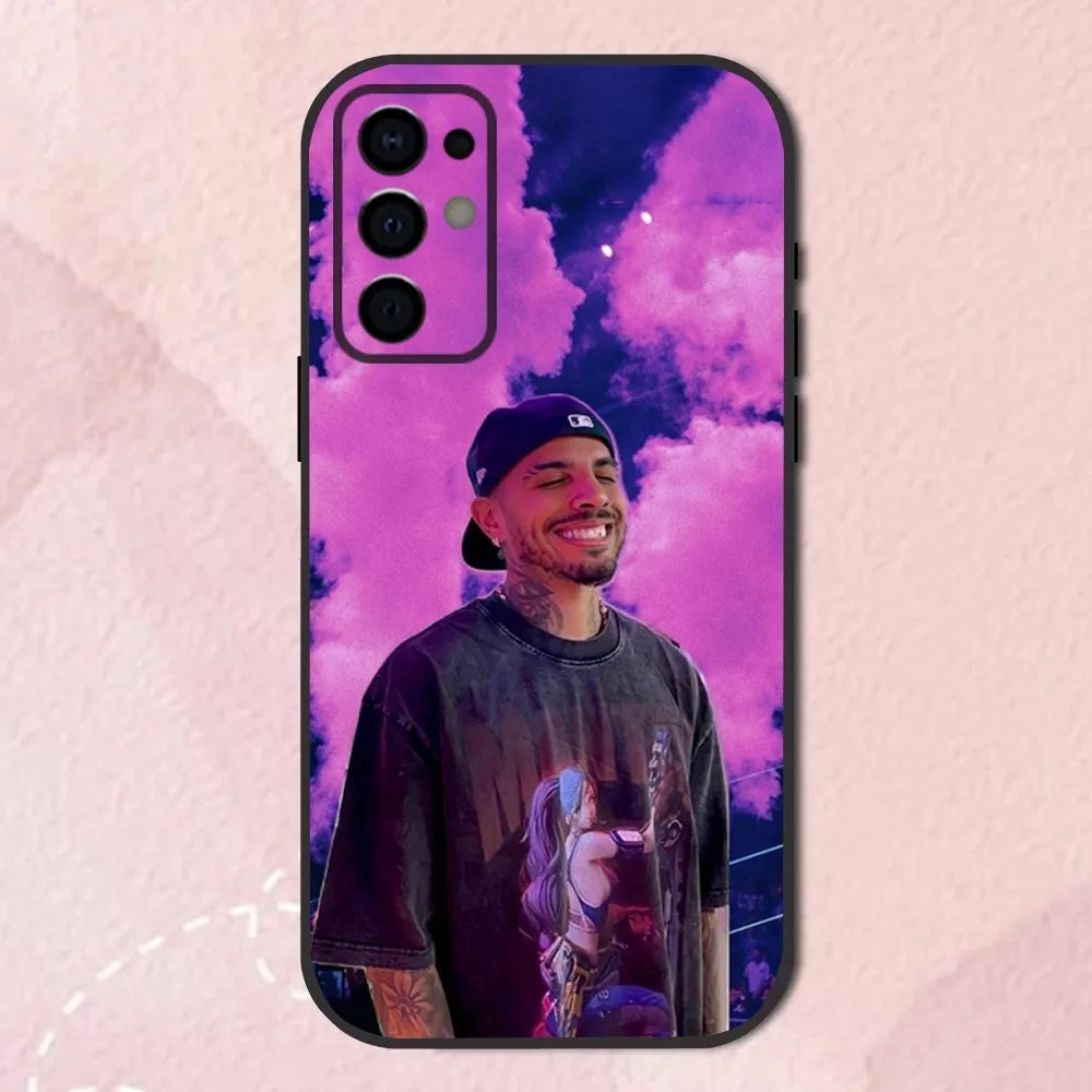 Rauw Alejandro Purple Clouds Samsung Phone Case