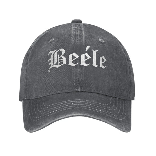 Beéle Rapper Cap – Dark Grey Vintage