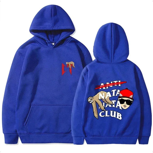 Natanael Cano Nata Club Hoodie - Blue