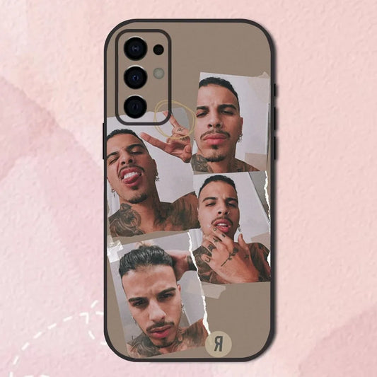 Rauw Alejandro Photo Collage Samsung Phone Case (Beige)