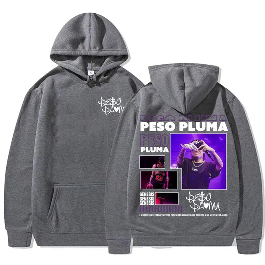 Peso Pluma Album Tour 2025 Hoodie - Dark Grey