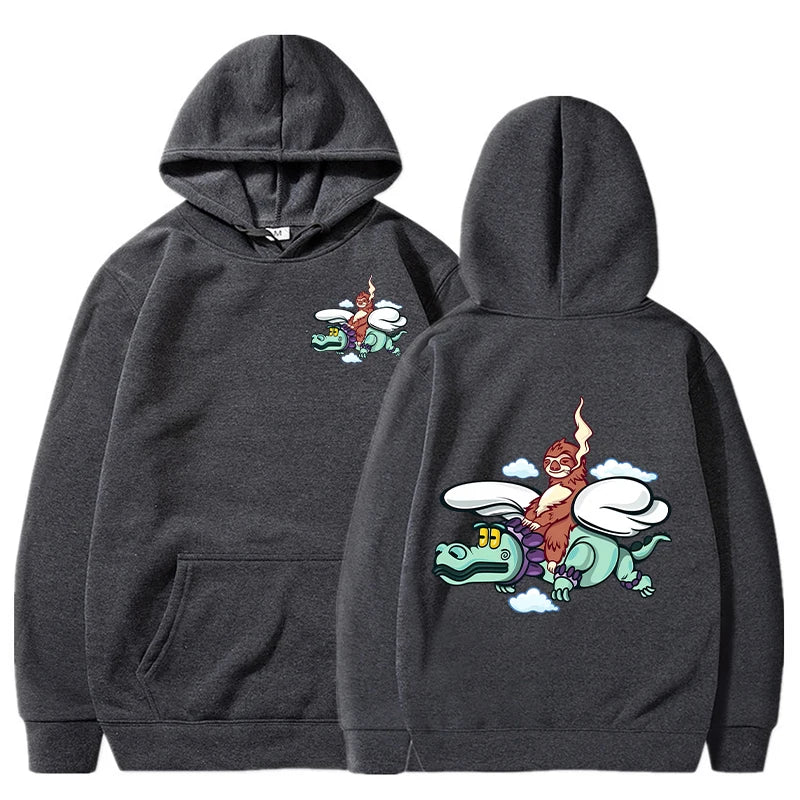 Natanael Cano “Flying Croc” Hoodie – Yellow