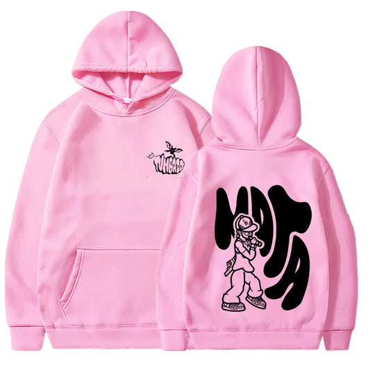 Natanael Cano CORRIDOS TUMBADOS Hoodie - Pink