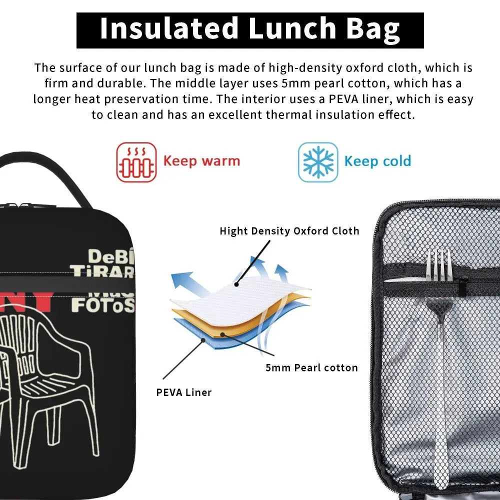 Bad Bunny Lunch Bag – DTMF “Plastic Chair"