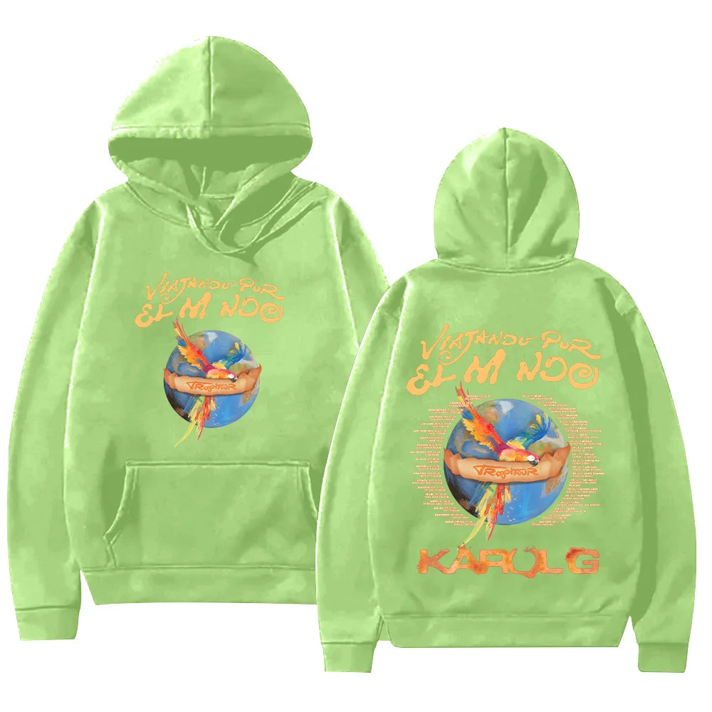 Karol G Tropitour Hoodie - Green