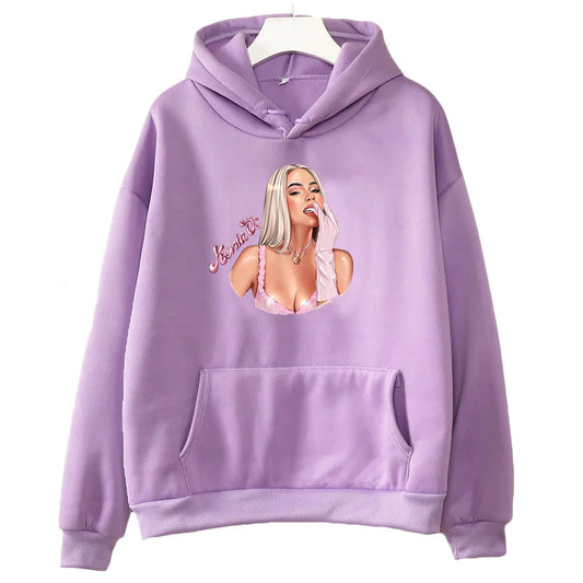 Kenia OS Glam Portrait Hoodie – Purple