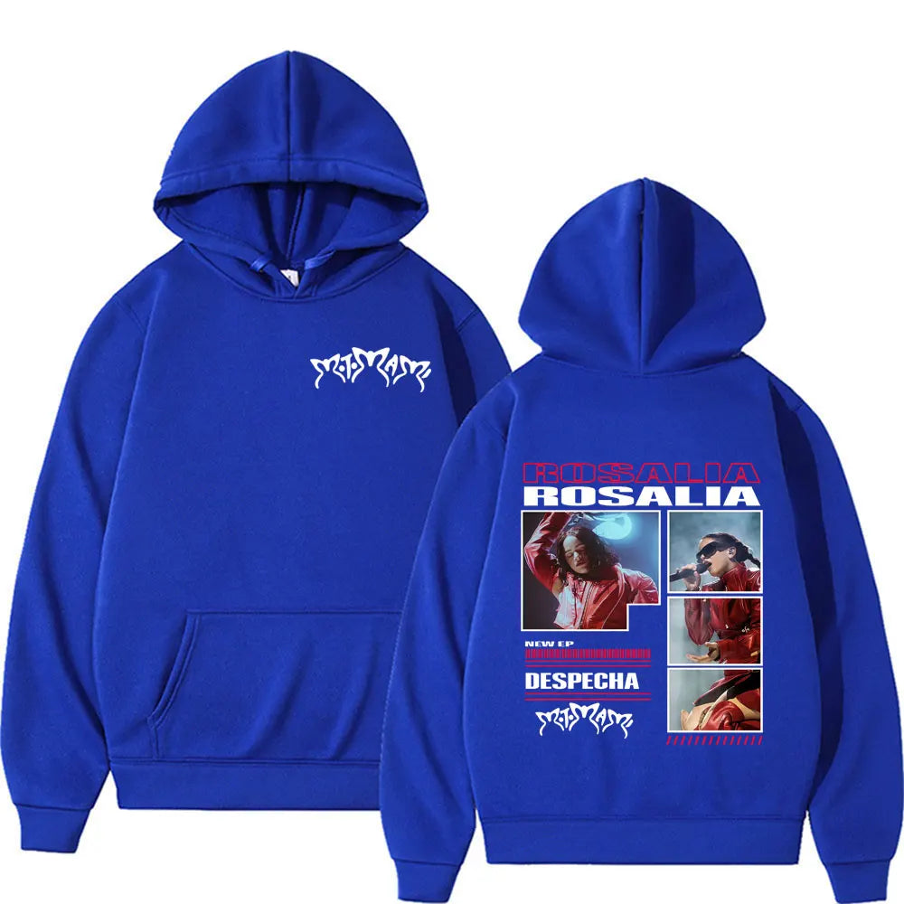 Rosalía Motomami Tour 2025 Blue Hoodie