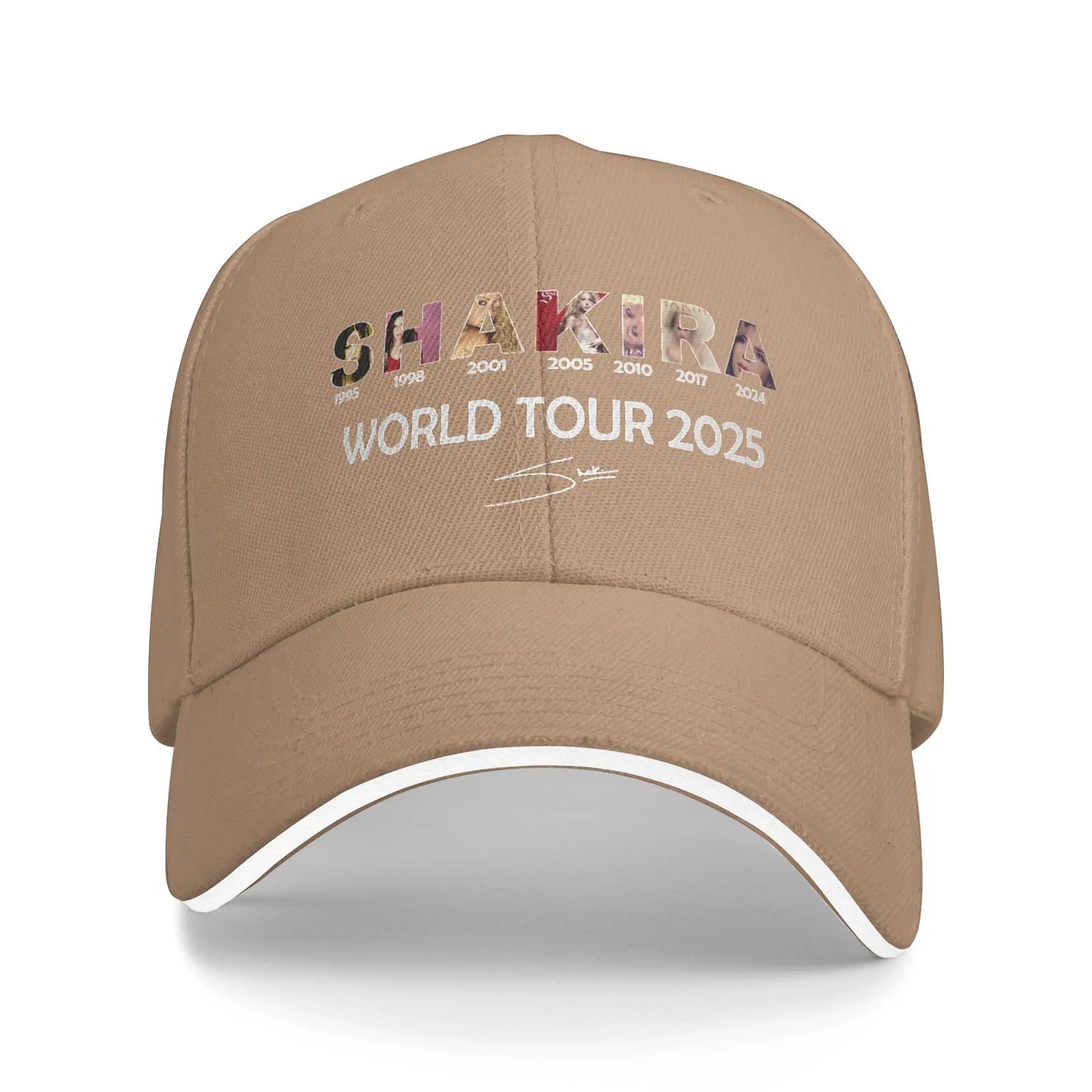 Shakira World Tour 2025 Baseball Cap (Beige)