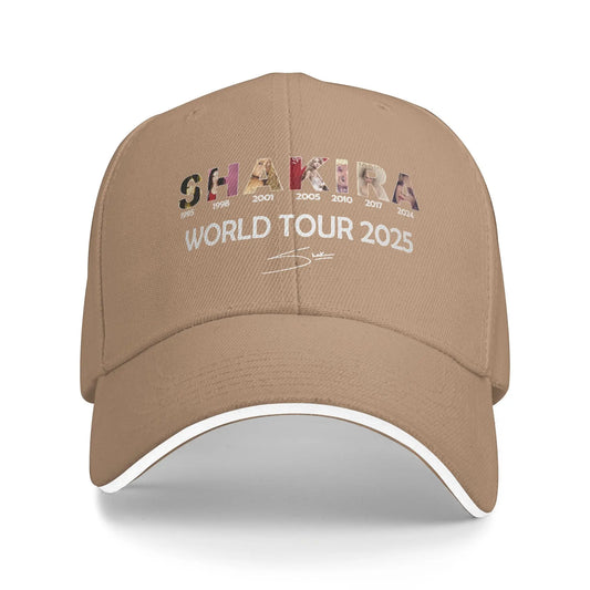 Shakira World Tour 2025 Baseball Cap (Beige)