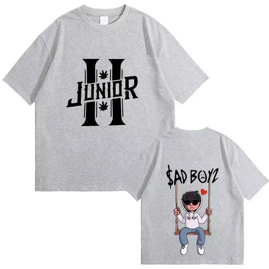 Junior H “Sad Boyz” T-Shirt – Gray