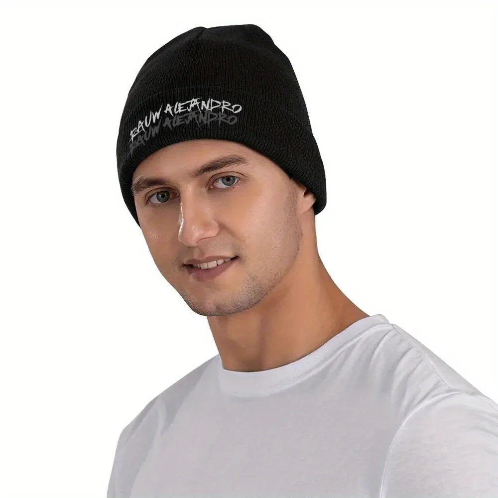 Rauw Alejandro Knit Beanie (Grey)
