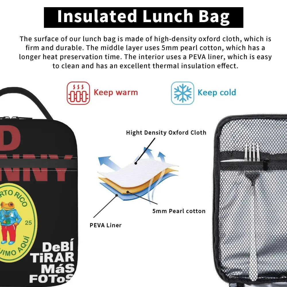 Lunch Bag DTMF – Bad Bunny “Seguimo Aquí Puerto Rico 2025”