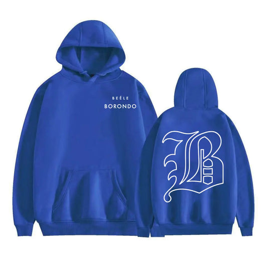 Beéle Borondo Logo Hoodie – Blue