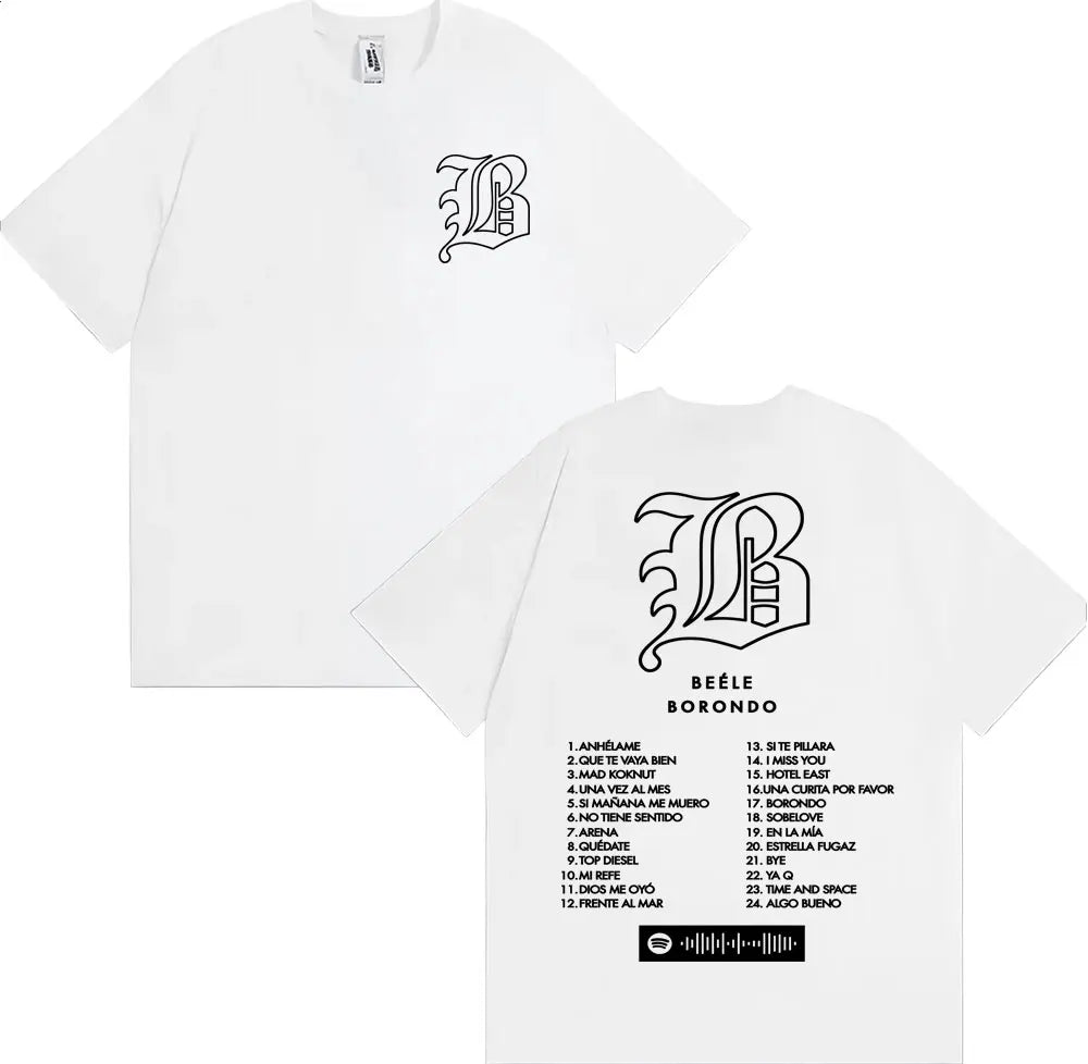 Beéle Borondo Tour Music T-Shirt - Red
