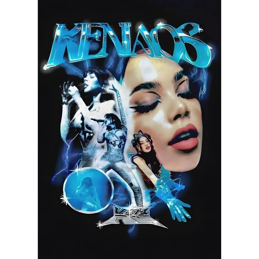 Kenia OS VÉRTICE Electric Pop Poster