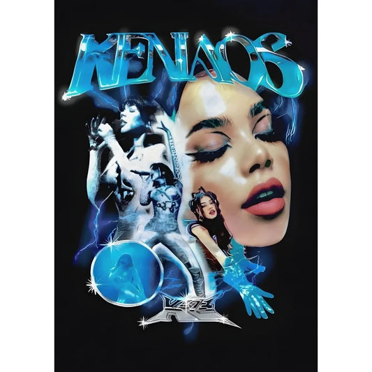 Kenia OS VÉRTICE Electric Pop Poster