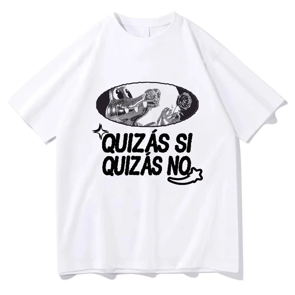 Alvaro Diaz “Maybe Yes, Maybe Not” T-Shirt – White